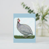 Guinea Lavender Postkarte (Stehend Vorderseite)