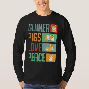 Guinea Liebe Guinea Schwein T-Shirt