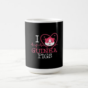 Guinea Liebe Rodent Heartbeat Guinea Pig Kaffeetasse