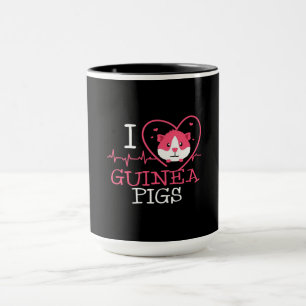Guinea Liebe Rodent   Heartbeat Guinea Pig Tasse