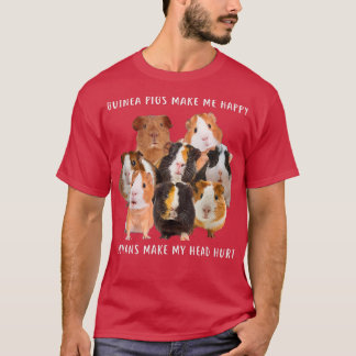 Guinea machen mich glücklich T-Shirt