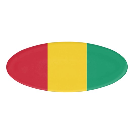 Guinea Namenschild (Vorderseite)