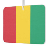 Guinea National World Flag Autolufterfrischer (Links)