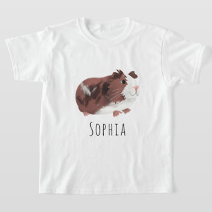 Guinea "niedlich und Whimsical" Schweinefleisch Ca T-Shirt