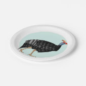 Guinea Pappteller (Schrägansicht)