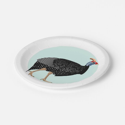 Guinea Pappteller (Schrägansicht)