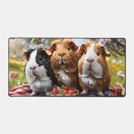 Guinea Picnic Schreibtischunterlage (Vorderseite)