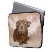 Guinea Pig Angel Laptopschutzhülle (Vorderseite Links)