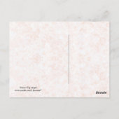 Guinea Pig Angel Postkarte (Rückseite)