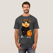 Guinea pig basketball T-Shirt (Vorne ganz)