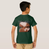 Guinea Pig Be Happy Shirt (Schwarz voll)