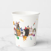 Guinea Pig Birthday Paper Cups Pappbecher (Rückseite)