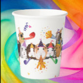 Guinea Pig Birthday Paper Cups Pappbecher