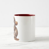 Guinea Pig Bliss Mug - Cozy Autumn Chilling Coffee Zweifarbige Tasse (Mittel)