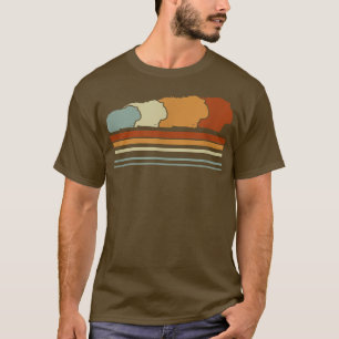 Guinea Pig Cavy Rodent Retro Vintag T-Shirt
