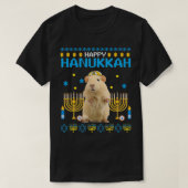 Guinea Pig Chanukah Juwish Ugly Hanukkah Sweater P T-Shirt (Design vorne)