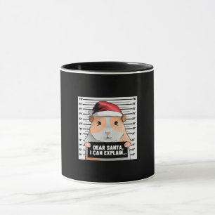 Guinea Pig Christmas Cavy Lieber Santa I kann erkl Tasse