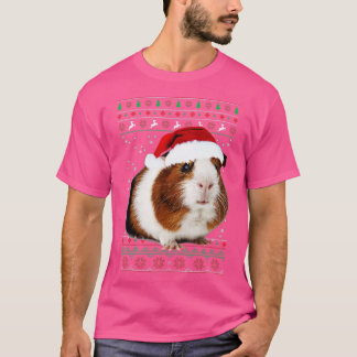 Guinea Pig Christmas Pj Kostüm Pajama Guinea Pig T-Shirt