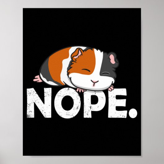 Guinea Pig Classic Poster (Vorne)