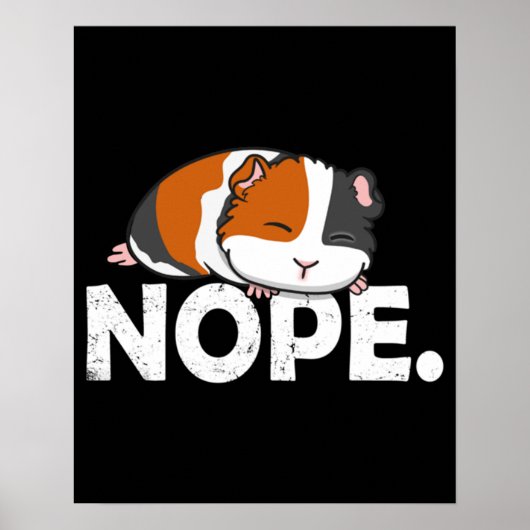 Guinea Pig Classic Poster (Vorne)