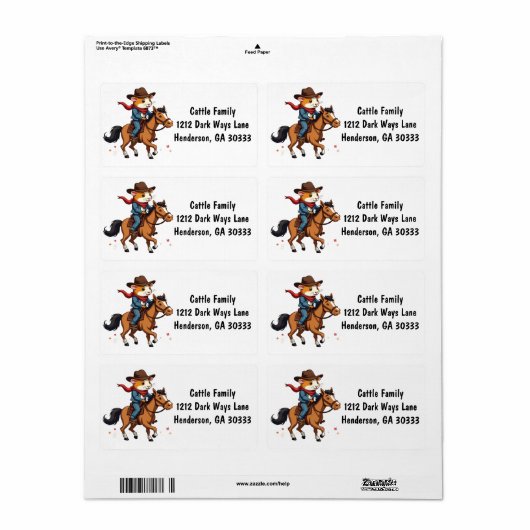 Guinea Pig Cowboy  (Vorne)