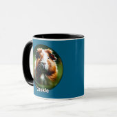 Guinea Pig Custom Pet Foto Ocean Blue Tasse (Vorderseite Links)