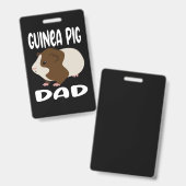 Guinea Pig Dad Ausweis (Vorder- & Rückseite)