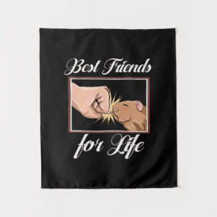 Guinea Pig die besten Lebensfreunde   Niedlicher H Wandteppich