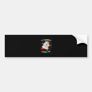 Guinea Pig EDM Party Haustier Farbige Guinea Autoaufkleber