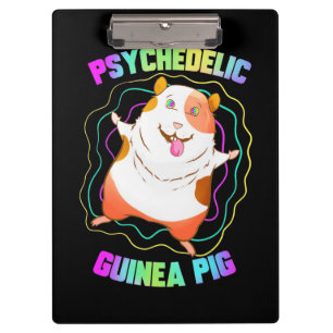Guinea Pig EDM Party Klemmbrett