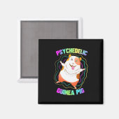 Guinea Pig EDM Party Magnet (Vorderseite/Rückseite)