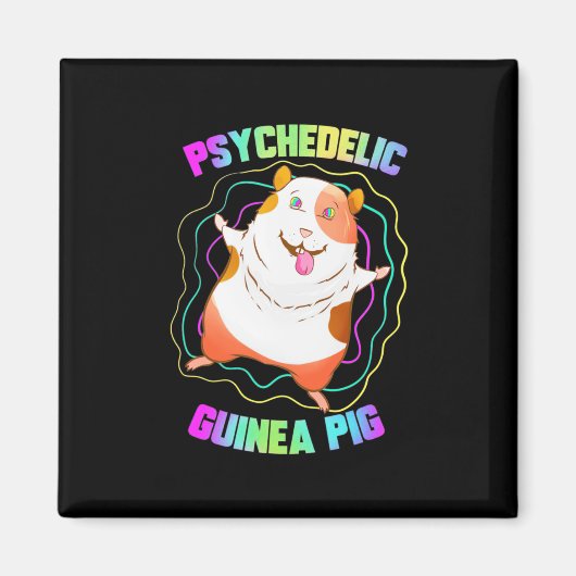 Guinea Pig EDM Party Magnet (Vorne)