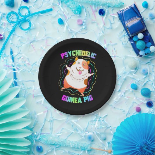 Guinea Pig EDM Party Pappteller (Party)