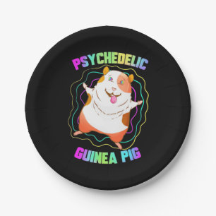 Guinea Pig EDM Party Pappteller