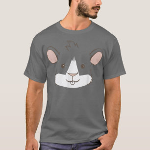 Guinea Pig Face Pet Besitzer T-Shirt