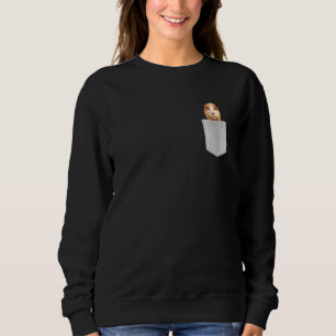 Guinea Pig Fake Pocket Hamster Art Rodent Tier N Sweatshirt