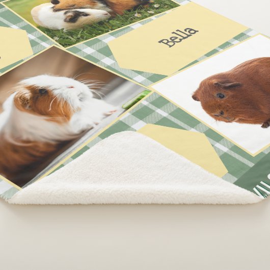 Guinea Pig Fotolage Personalisiert Sherpadecke (3/4)