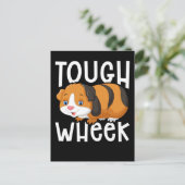 Guinea Pig Funny Animal Postkarte (Stehend Vorderseite)