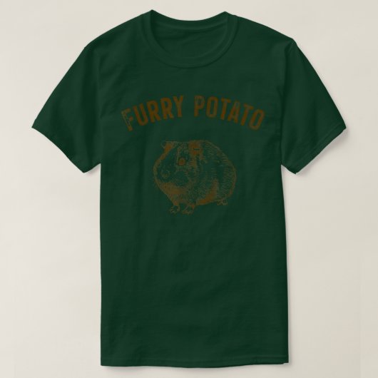 Guinea Pig Funny Furry Potato Wrong Animal Name St T-Shirt (Design vorne)