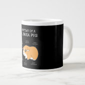 Guinea Pig Geschenk| Anatomie eines Guinea - Schwe Jumbo-Tasse (Vorderseite Rechts)
