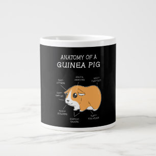 Guinea Pig Geschenk  Anatomie eines Guinea - Schwe Jumbo-Tasse