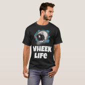 Guinea Pig Geschenk Funny Pet Eigentümer Weiher Ti T-Shirt (Vorne ganz)