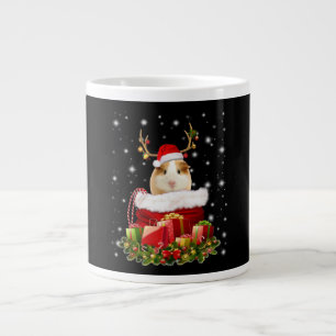 Guinea Pig Gift   Frohe Weihnachts-Guinea Pig Jumbo-Tasse