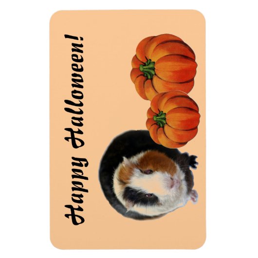 Guinea Pig Halloween Magnet (Vertikal)