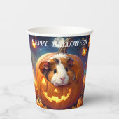 Guinea Pig Halloween Pappbecher (Rückseite)