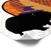 Guinea Pig Halloween Poster (Ecke)
