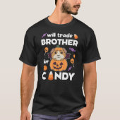 Guinea Pig Halloween Pumpkin Guinea Pig Trade T-Shirt (Vorderseite)