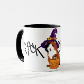 Guinea Pig Halloween Tasse (Vorderseite Links)