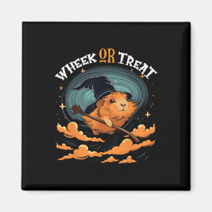Guinea Pig Halloween Wheel oder Leckerei Funny Cav Magnet