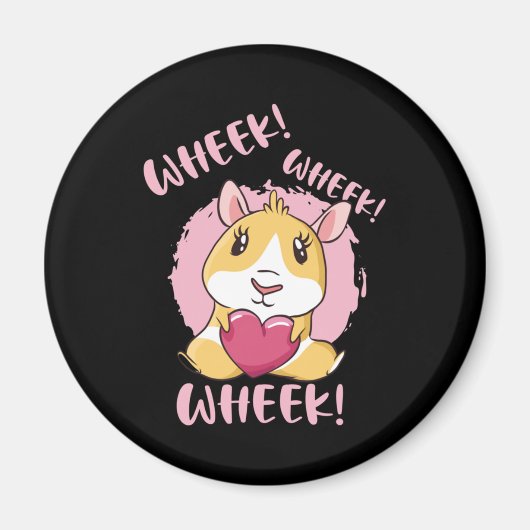 Guinea Pig Heart Magnet (Vorne)